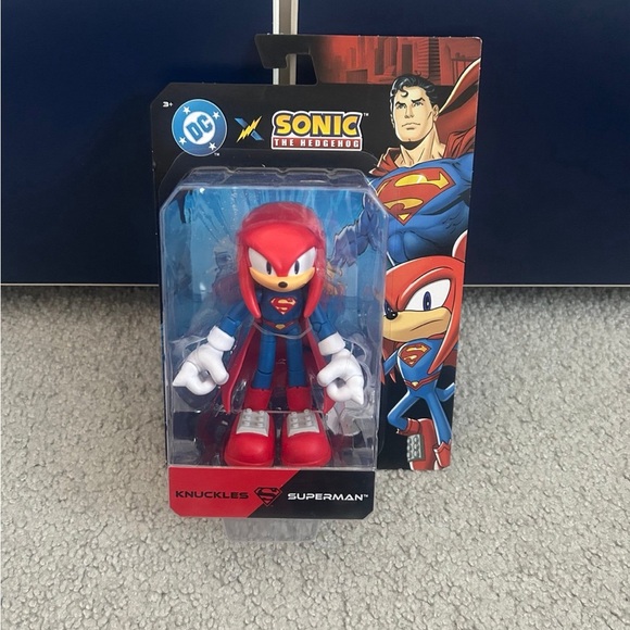 Jakks Pacific Other - DC x Sonic the Hedgehog Knuckles as Superman 5” Jakks Pacific